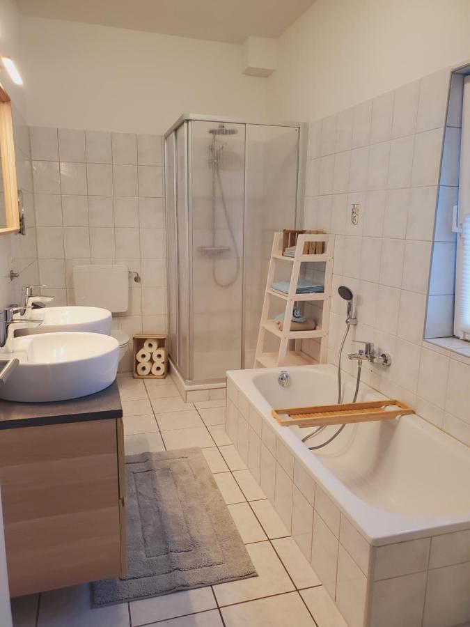 Familienfreundliche Ferienwohnung Soltau Exterior foto